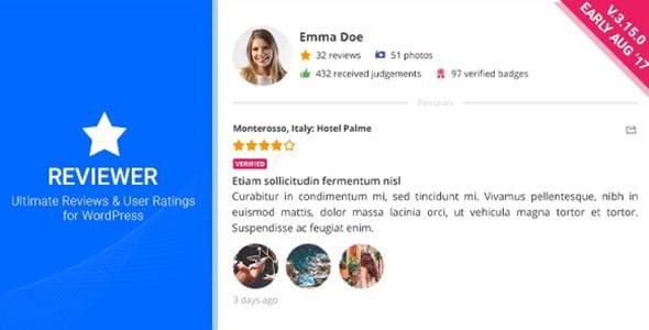 Reviewer for WordPress