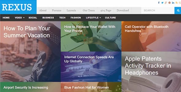 Rexus WordPress Theme by Theme Junkie