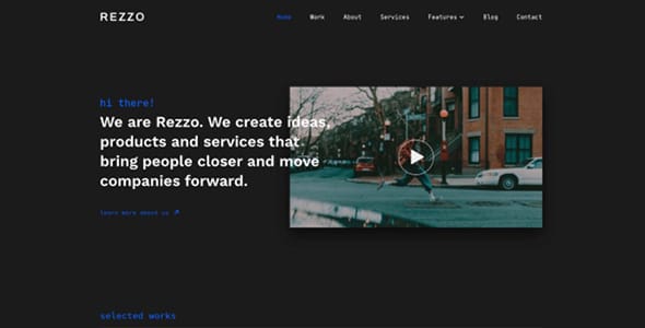 Rezzo WordPress Theme by WPZOOM