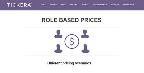 Role Based Prices Tickera for WordPress