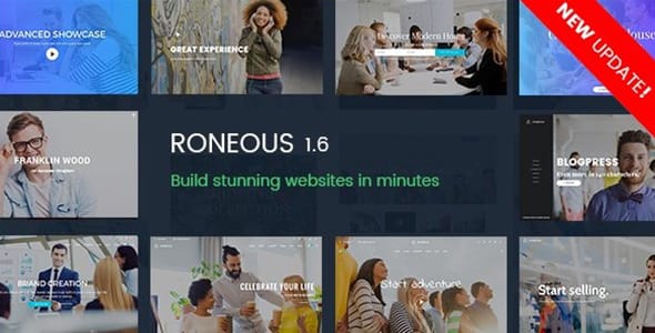 Roneous Creative Multi Purpose WordPress Theme