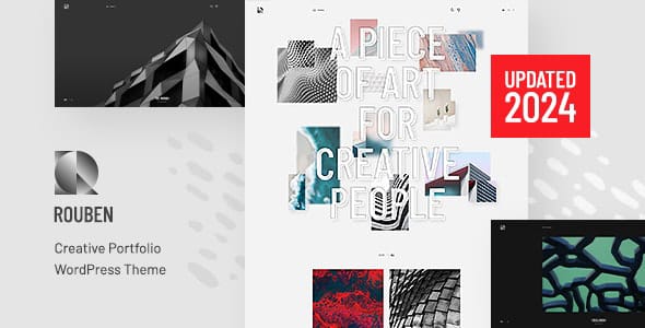 Rouben Creative Portfolio Photography WordPress Theme