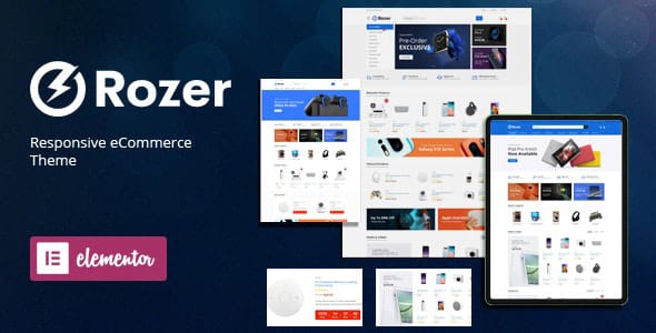 Rozer Digital eCommerce WordPress Theme