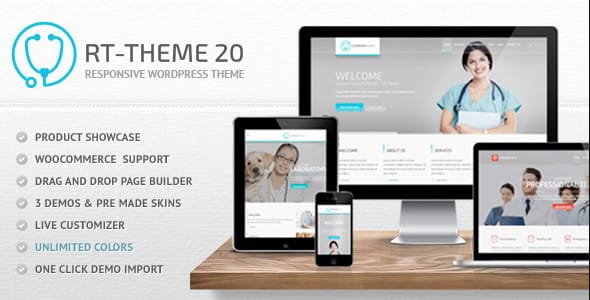 RT Theme 20 WordPress Theme by RT Themes