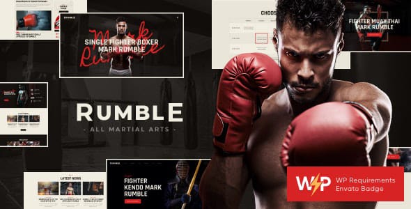 Rumble WordPress Theme by Ancorathemes