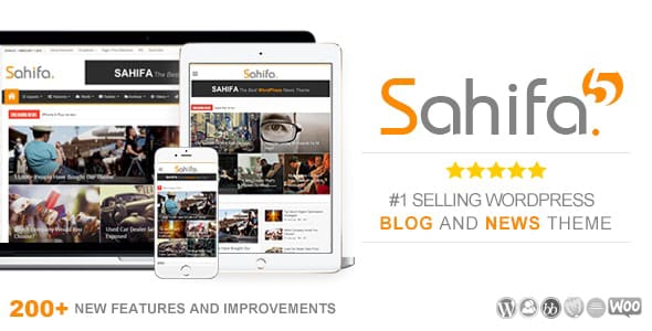 Sahifa Responsive News Magazine Blog WordPress Theme