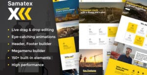Samatex Industrial Woocommerce WordPress Theme