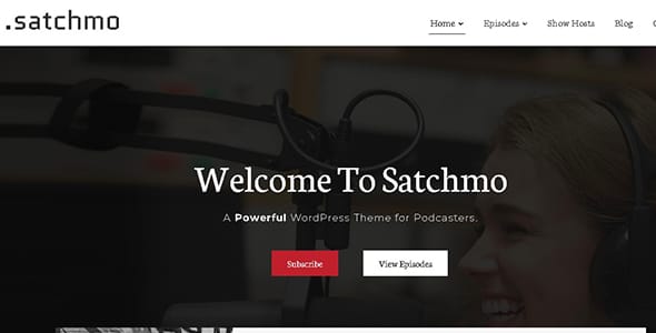 Satchmo WordPress Theme by SecondLine Themes