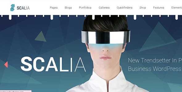 Scalia Multi Concept Business Shop One Page Blog Theme