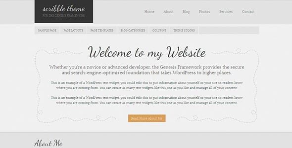 Scribble Child WordPress Theme by StudioPress