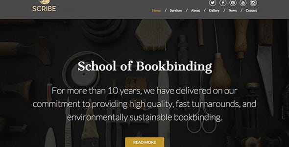 Scribo WordPress Theme by Pixel Themes