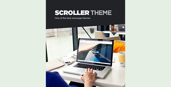 Scroller Photography One Page Multi Page WordPress Theme