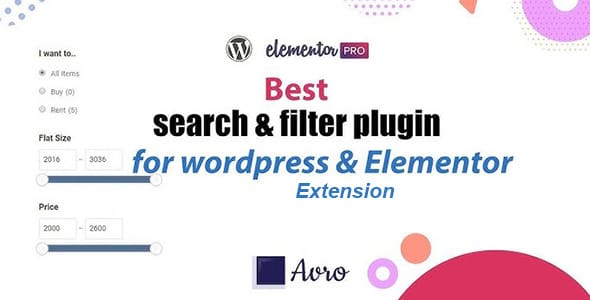 Search and Filter Elementor Extension for WordPress