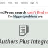 SearchWP Co Authors Plus Integration for WordPress