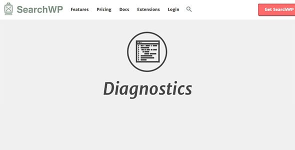 SearchWP Diagnostics for WordPress