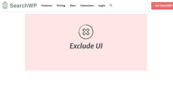SearchWP Exclude UI for WordPress