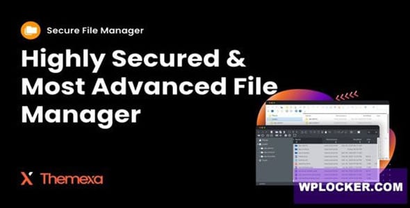 Secure File Manager Pro for WordPress