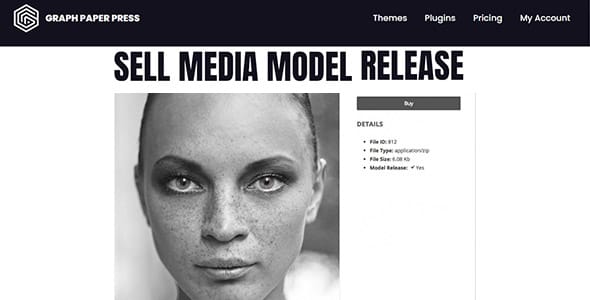 Sell Media Model Release for WordPress