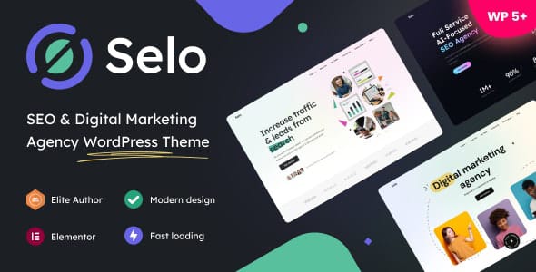 Selo SEO and Digital Marketing Agency WordPress Theme