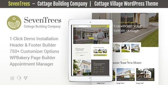 SevenTrees Real Estate Property WordPress Theme