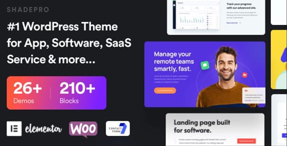 ShadePro WordPress Theme by FinestDevs