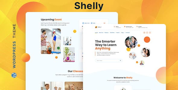 Shelly WordPress Theme by Merkulove