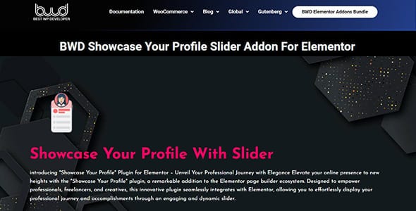 Showcase Your Profile for WordPress