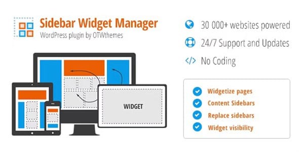 Sidebar and Widget Manager for WordPress