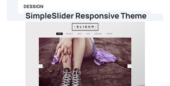SimpleSlider Responsive WordPress Theme by Marios Lublinski