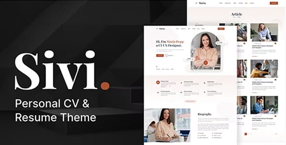 Sivi Personal CV Resume Theme