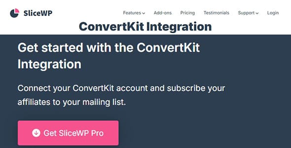 SliceWP Add On ConvertKit Integration for WordPress
