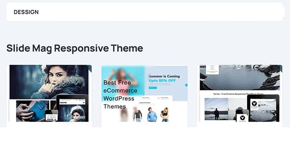 Slide Mag Responsive WordPress Theme by Marios Lublinski