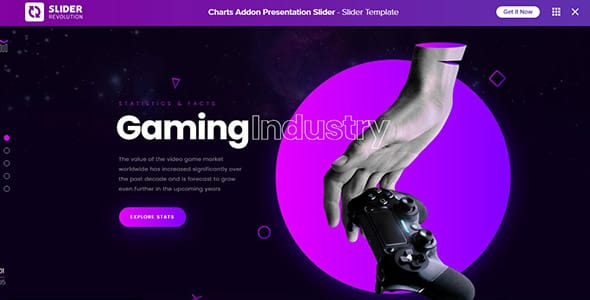 Slider Revolution Charts AddOn for WordPress