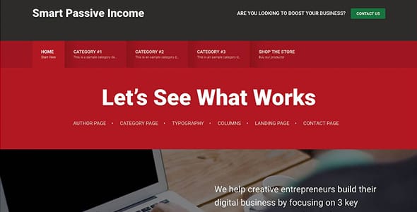 Smart Passive Income Pro by StudioPress