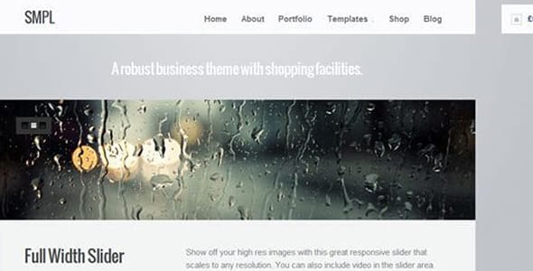 Smpl WordPress Theme by WooThemes
