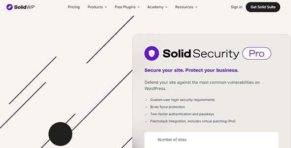 Solid Security Pro for WordPress
