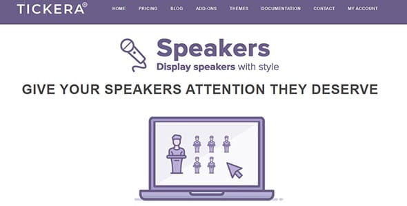 Speakers for WordPress