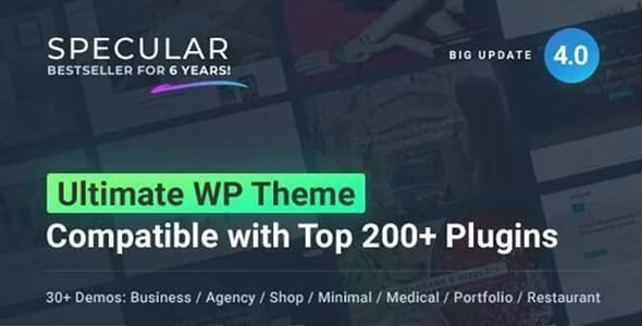 Specular Multi Purpose Business WordPress Theme