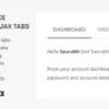 SS Myaccount Ajax Tabs for WooCommerce