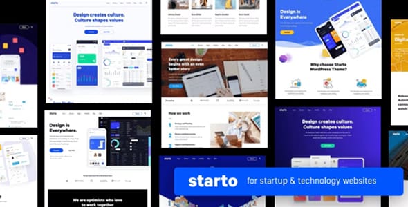 Starto Software AI Startup WordPress Theme