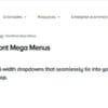 Storefront Mega Menus for WordPress