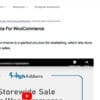 Storewide Sale for WordPress