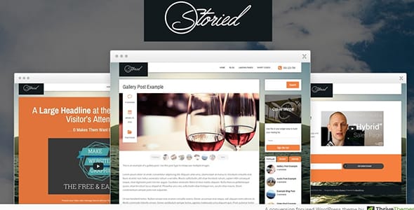 Storied WordPress Theme by Thrive Themes