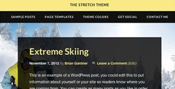 Stretch Child WordPress Theme by StudioPress
