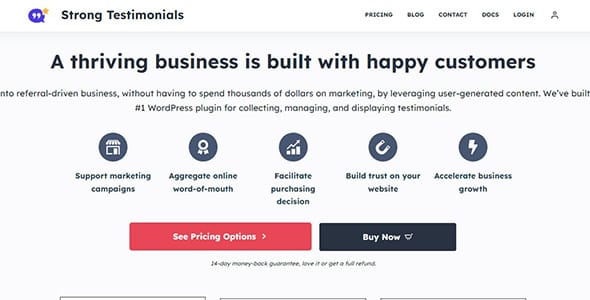 Strong Testimonials Pro for WordPress