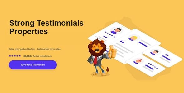 Strong Testimonials Properties for WordPress