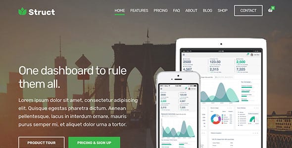 Struct WordPress Theme by CSSIgniter