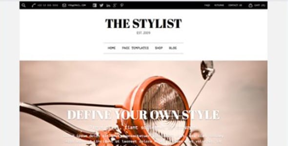 Stylist WordPress Theme by Obox Design