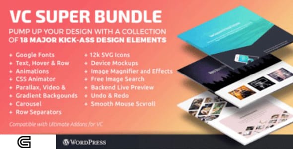 Super Bundle Page Builder for WPBakery WordPress Plugin