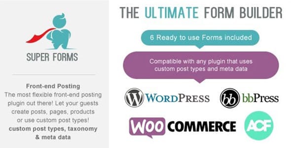 Super Forms Front End Posting for WordPress